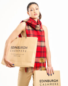 Luxury cashmere brand designer scarves