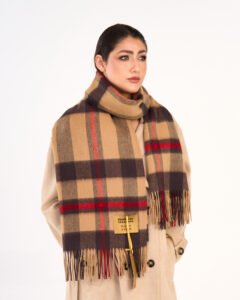 Exquisite Scottish Check Scarves