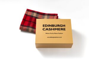 Designer Scottish Wool Cashmere Scarves