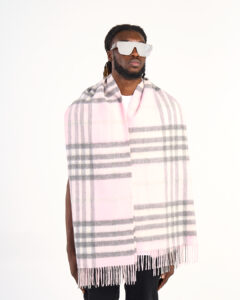 Iconic designer cashmere scarves