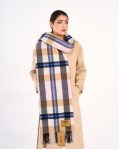 Iconic Tartan Patterns on Luxury Cashmere
