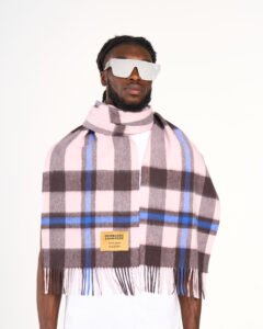Fashion-forward designer cashmere scarves