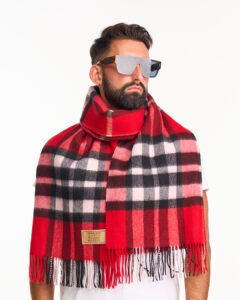Exclusive designer cashmere scarves