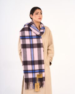 Fashion week designer wool cashmere scarves