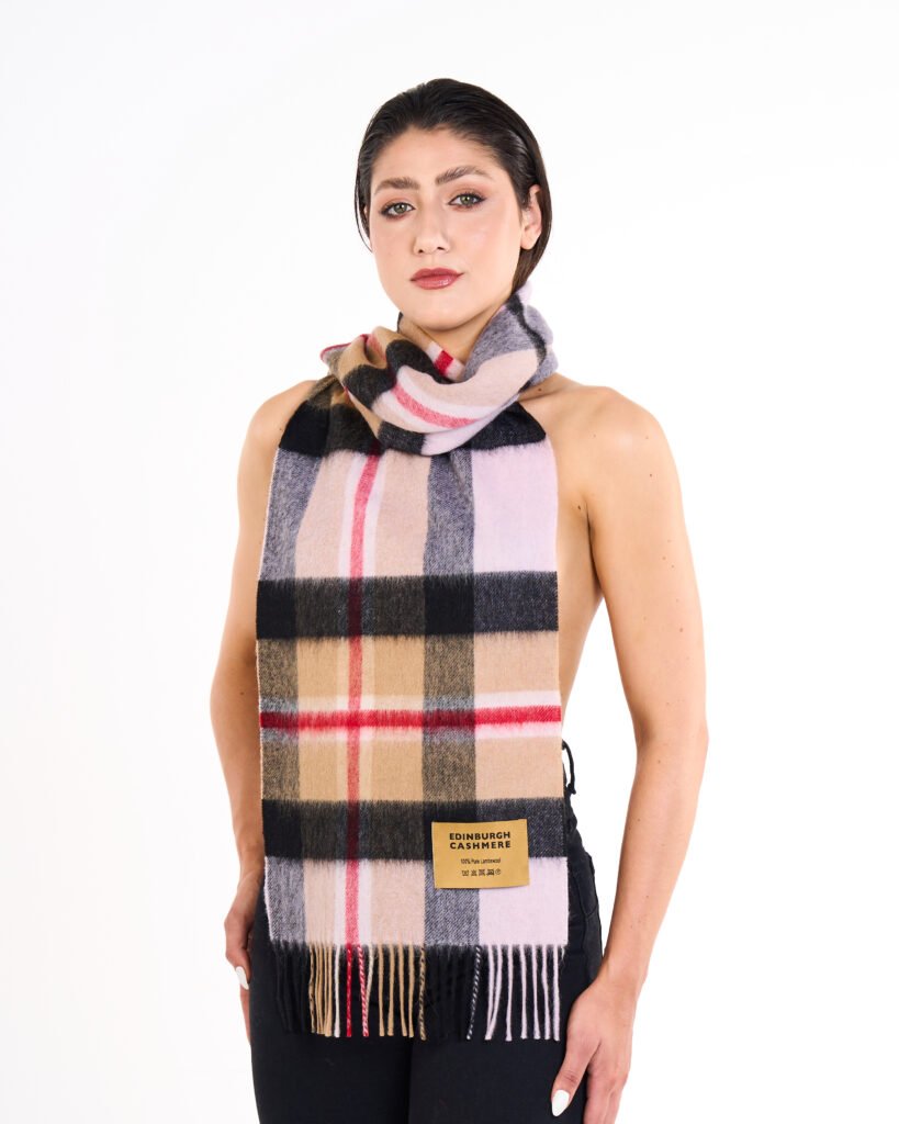 Edinburgh Cashmere scarf signature gift box